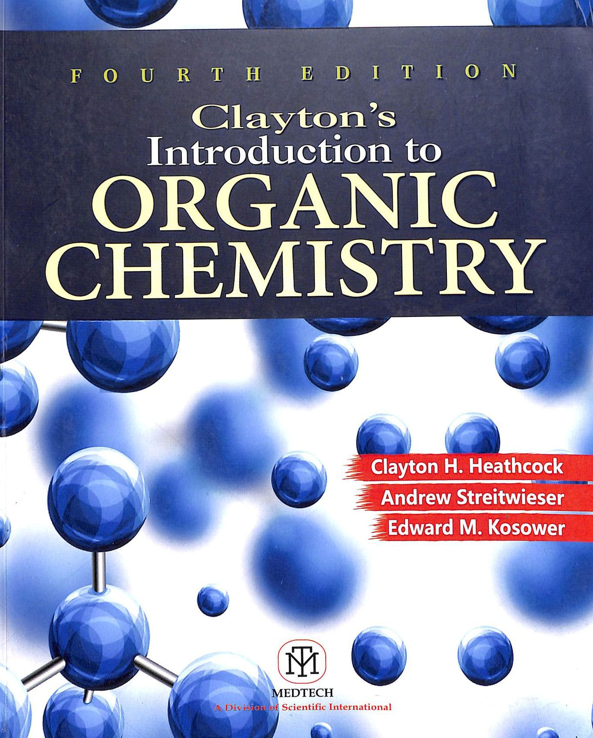 Claytons Introduction To Organic Chemistry - Retail Maharaj