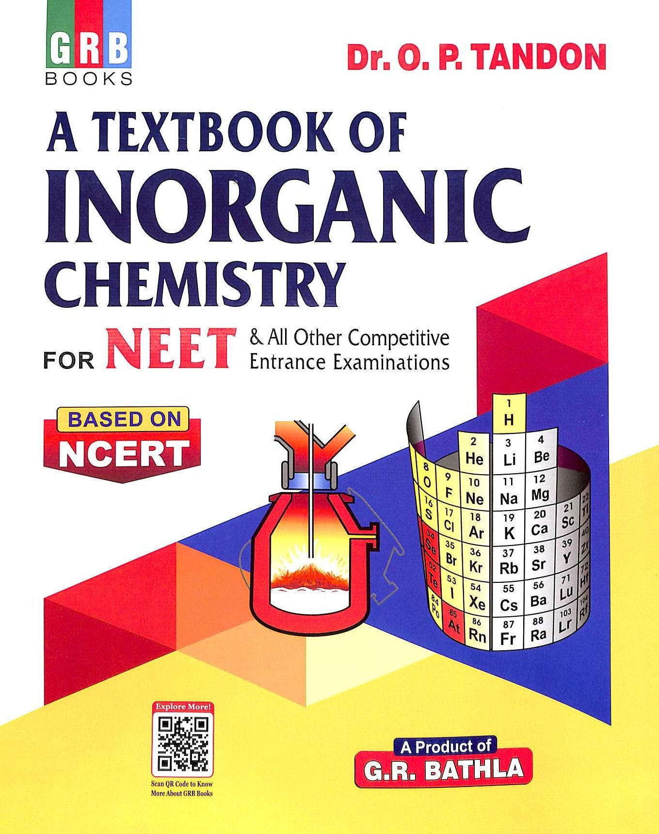 Textbook Of Inorganic Chemistry For Neet & All Other Competitive Entrance Examinations - Retail Maharaj