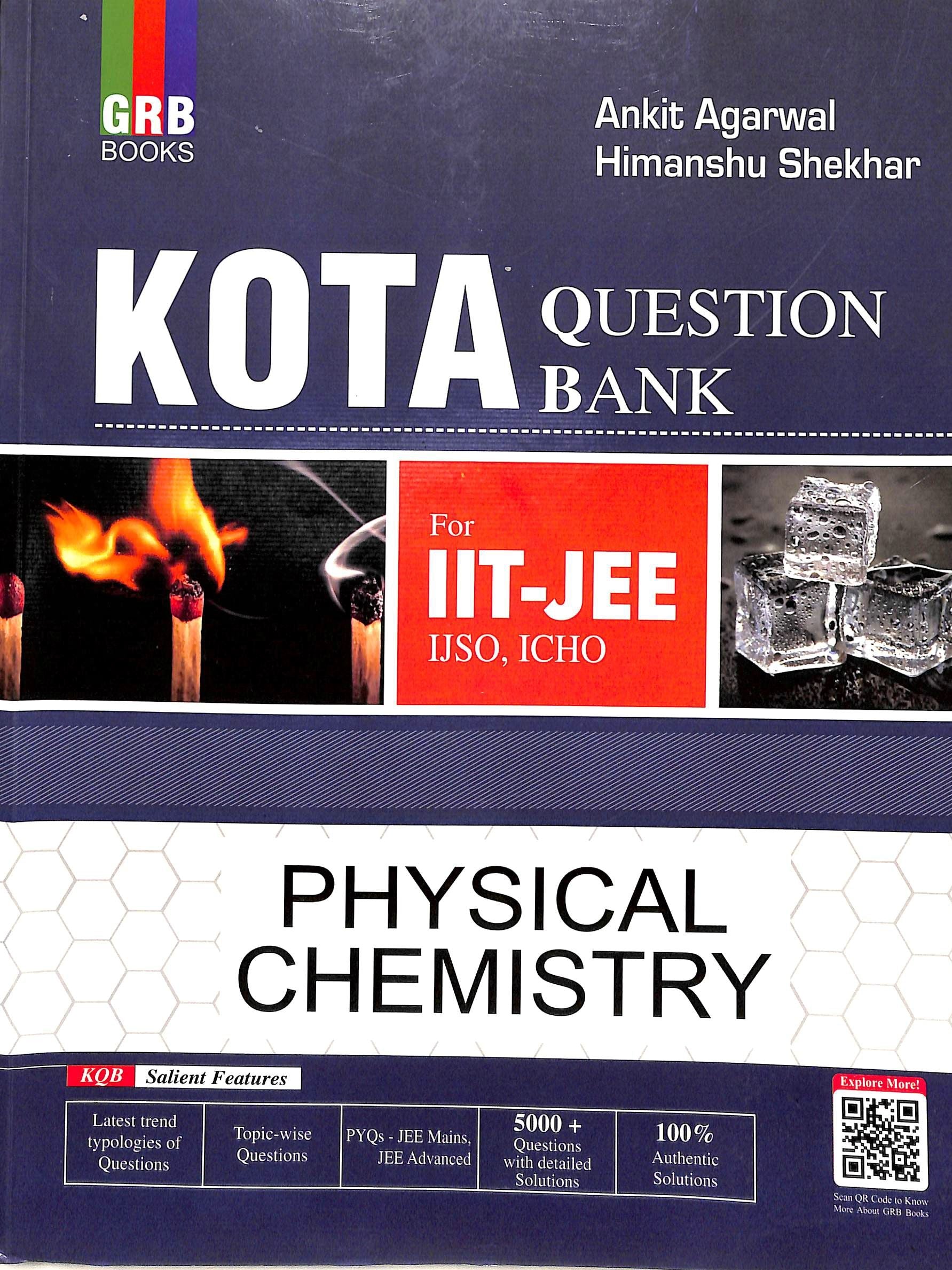 Kota Question Bank Physical Chemistry For Iit Jee Ijso Icho With Free Hints & Solutions Book - Retail Maharaj