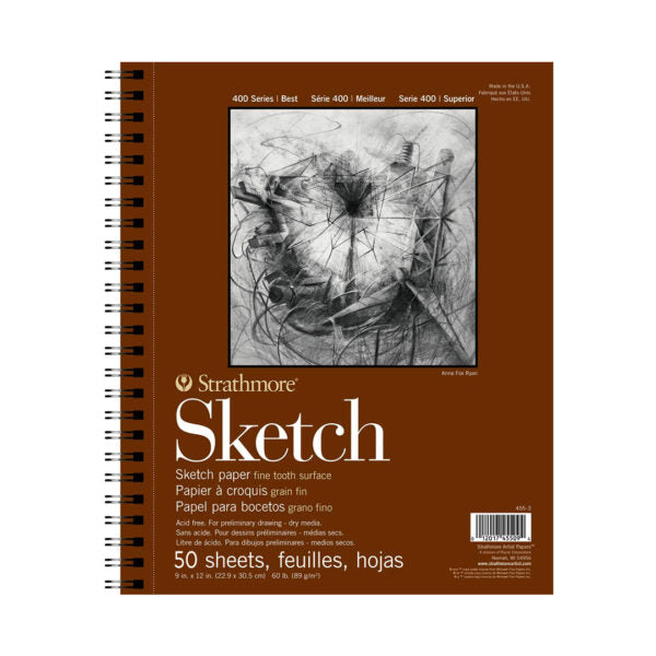 Strathmore 400 Series Sketch Paper Pad Wire Bound