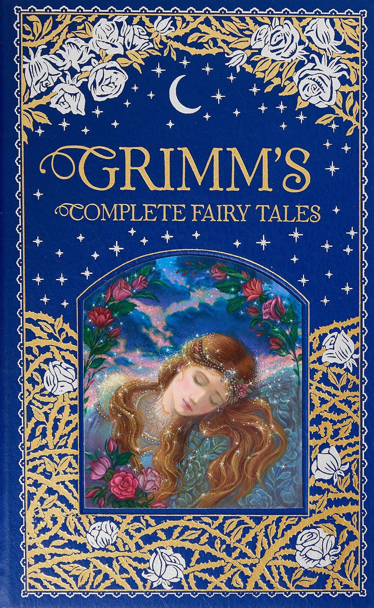 Grimm's Complete Fairy Tales (Barnes & Noble Omnibus Leatherbound Classics) (Barnes & Noble Leatherbound Classic Collection) - Retail Maharaj