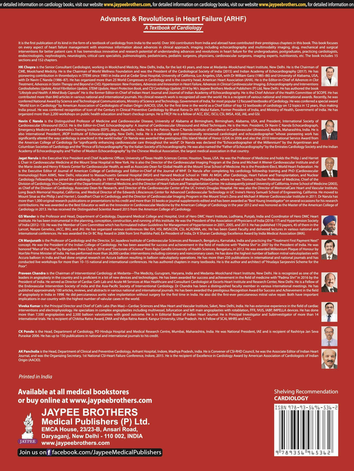 Advances & Revolutions in Heart Failure (ARHF): A Textbook of Cardiology