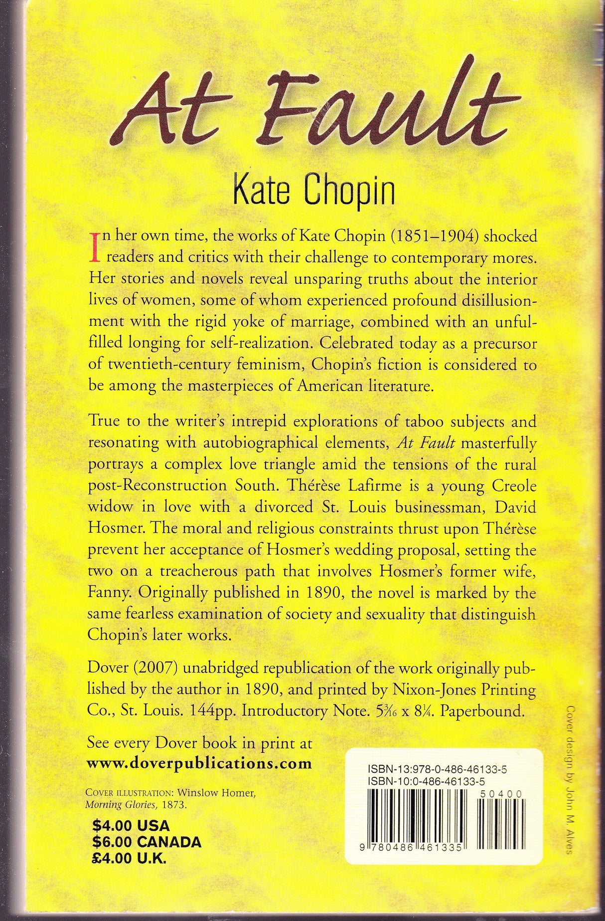 At Fault (Dover Thrift Editions)