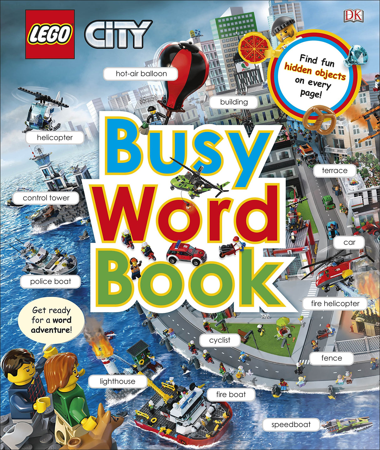LEGO CITY Busy Word Book - Retail Maharaj