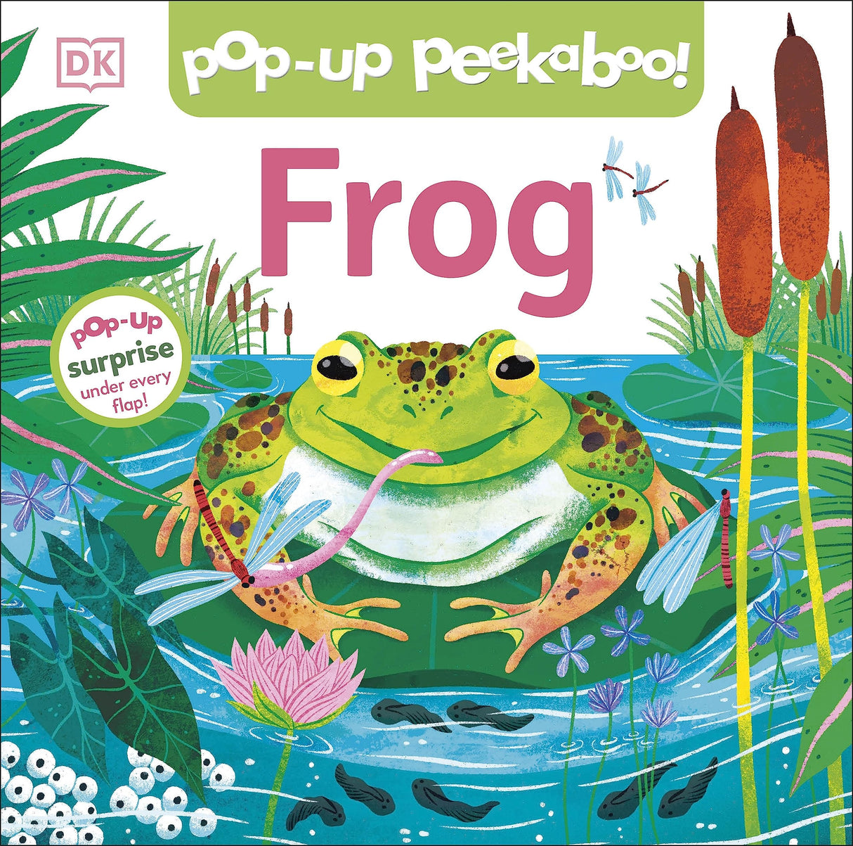 Pop-Up Peekaboo! Frog: Pop-Up Surprise Under Every Flap! - Retail Maharaj