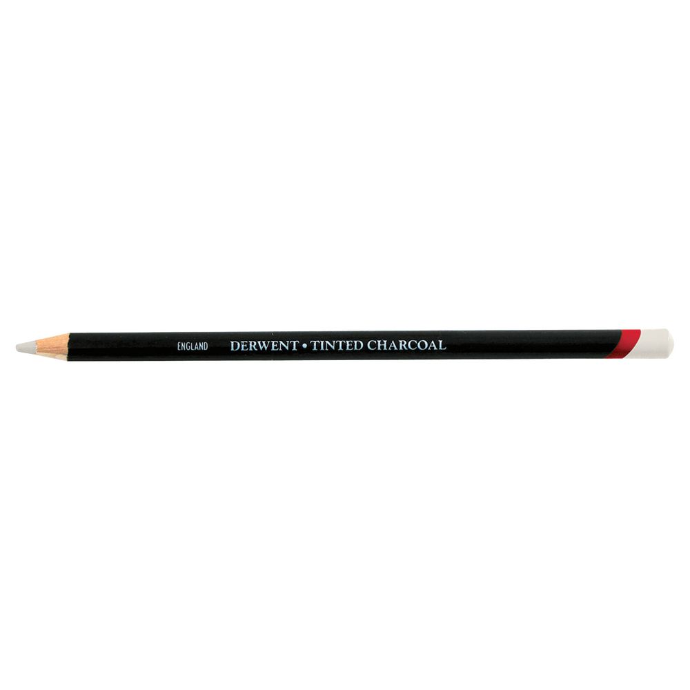 Derwent Tinted White Charcoal Pencil for Drawing and Highlighting