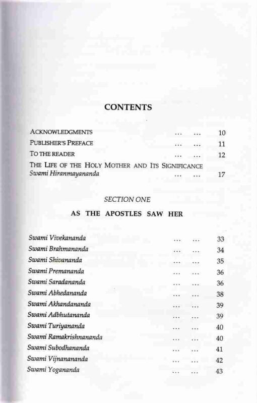 Sarada Devi: The Great Wonder - Retail Maharaj