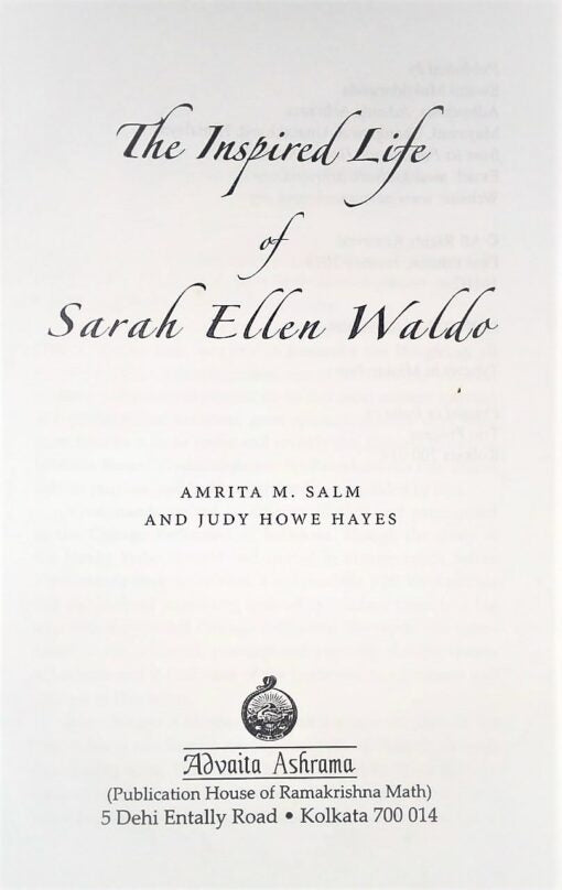 The Inspired Life of Sarah Ellen Waldo - Retail Maharaj