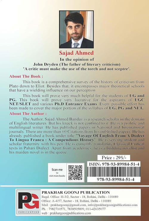 An Apercu of Literary Criticism And Theory (English Version)