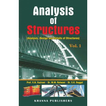 Analysis of Structures Vol-I (Analysis, Design and Details of Structures) - Retail Maharaj
