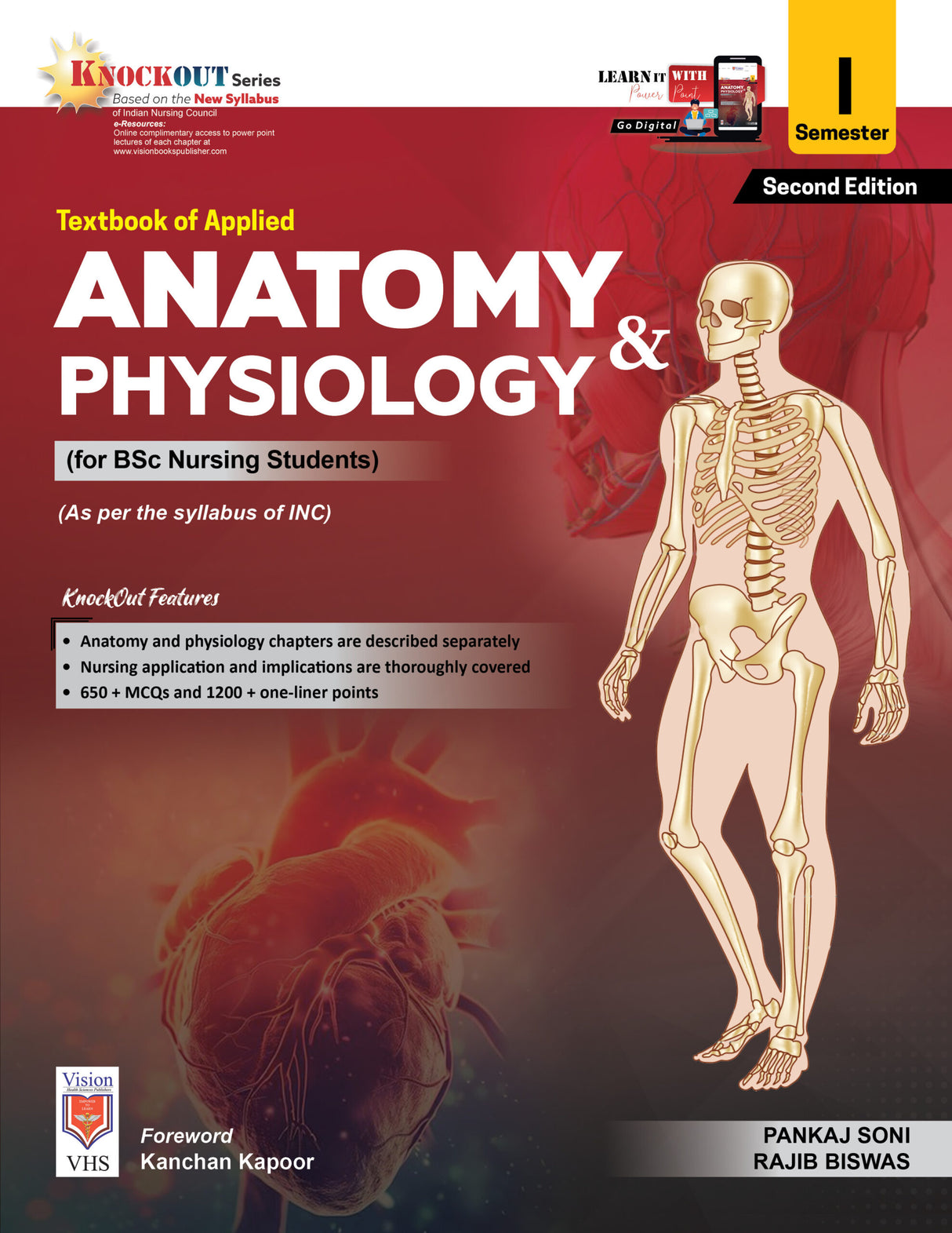 Textbook of Applied Anatomy & Physiology (For BSc Nursing Students) - Retail Maharaj