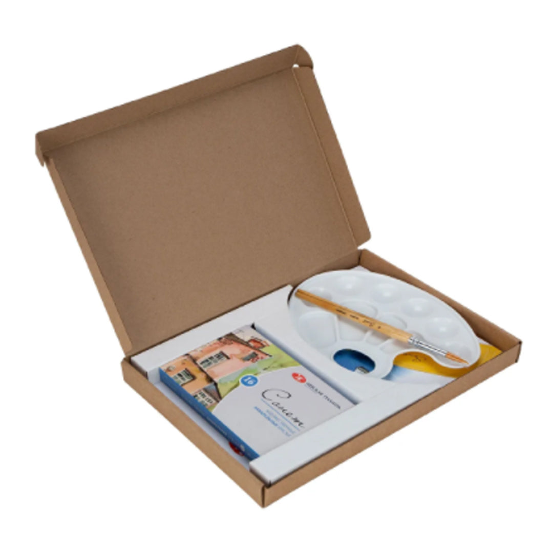 Sonnet Watercolour Artist Starter Kit Travel Painting Set by Nevskaya Palitra