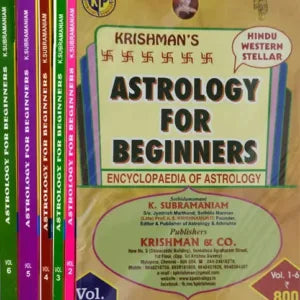 Astrology For Beginners: Encyclopedia of Astrology (Six Volumes) - Retail Maharaj
