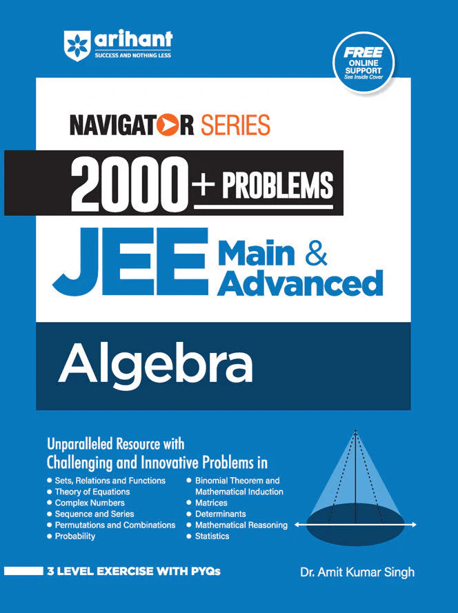 Navigator Series 2000 + Problems JEE Main & Advanced Algebra | Dr. Amit Kumar Singh - Retail Maharaj