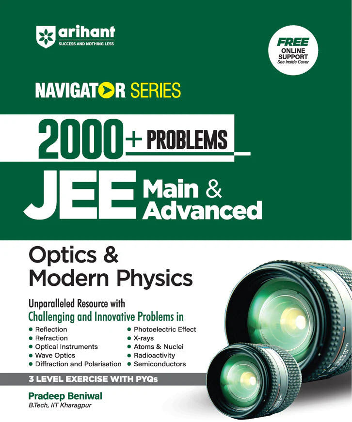 JEE NAVIGATOR 2000+ Problems Optics & Modern Physics for JEE Main & Advanced 2026 - Retail Maharaj
