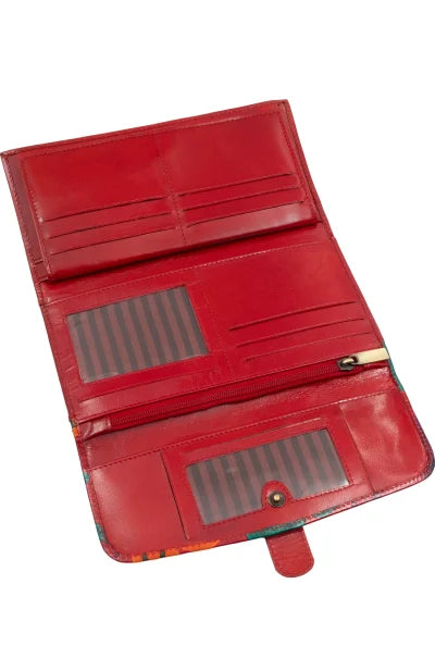 Shantiniketan Leather Ladies Purse - Retail Maharaj