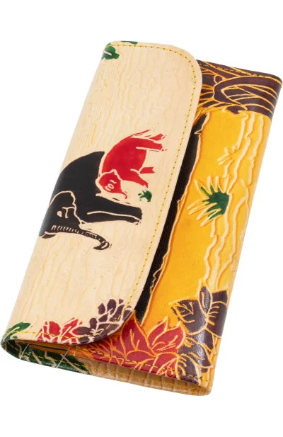 Shantiniketan Leather Ladies Purse - Retail Maharaj