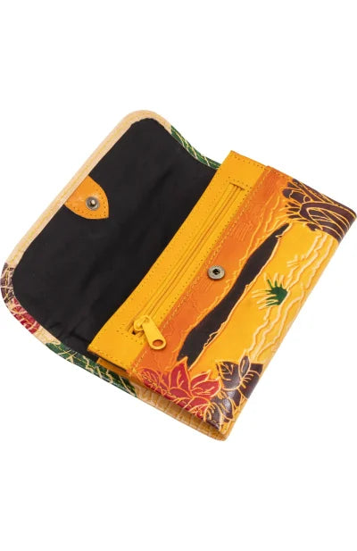 Shantiniketan Leather Ladies Purse - Retail Maharaj