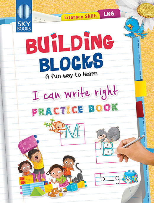 Building Block LKG Practice Book – Literacy - Retail Maharaj