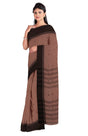 Begumpuri Cotton Saree – Brown - Retail Maharaj