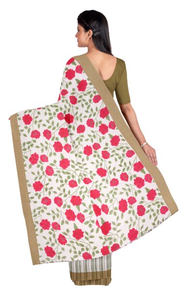 Begumpuri Printed Cotton Saree - Retail Maharaj