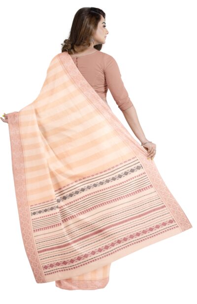 Tangail Cotton Saree – Cream - Retail Maharaj