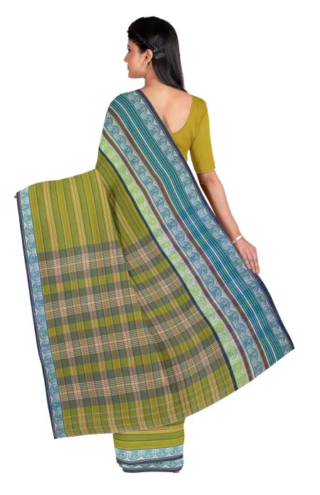 Begumpuri Cotton Saree – Multi Colour - Retail Maharaj