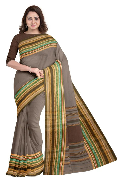 Begumpuri Cotton Saree – Multi Colour - Retail Maharaj