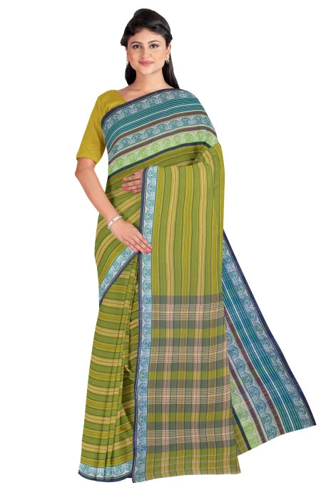 Begumpuri Cotton Saree – Multi Colour - Retail Maharaj