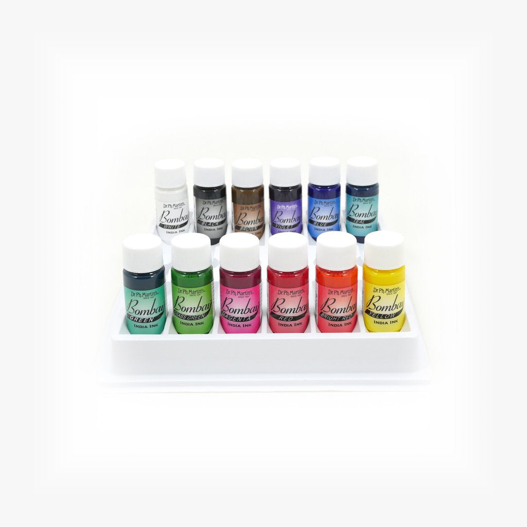 Dr. Ph. Martin’s BOMBAY INDIA INK, 0.5 OZ, SETS ALL KINDS - Retail Maharaj