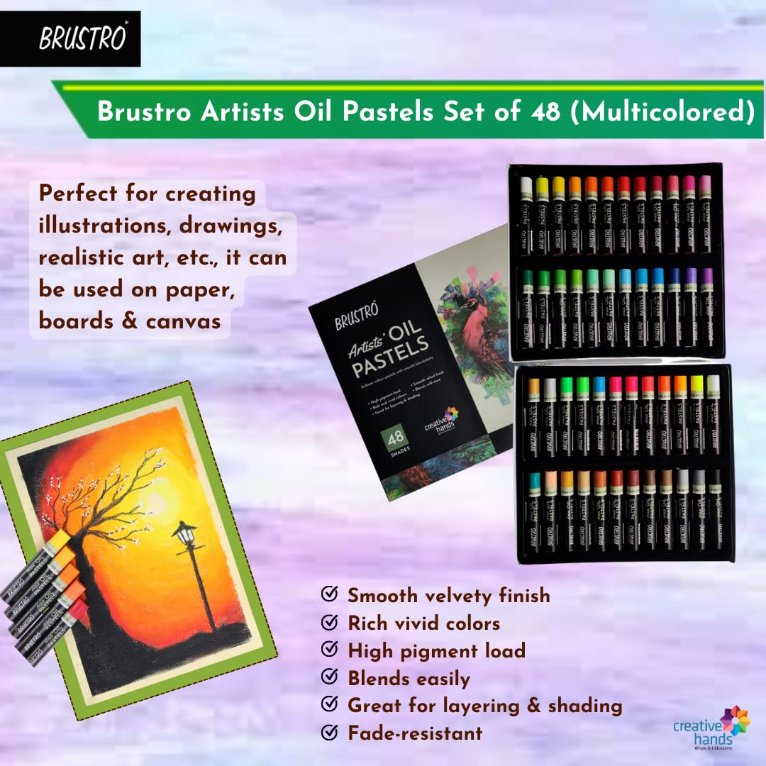 Brustro Artists Oil Pastels Set