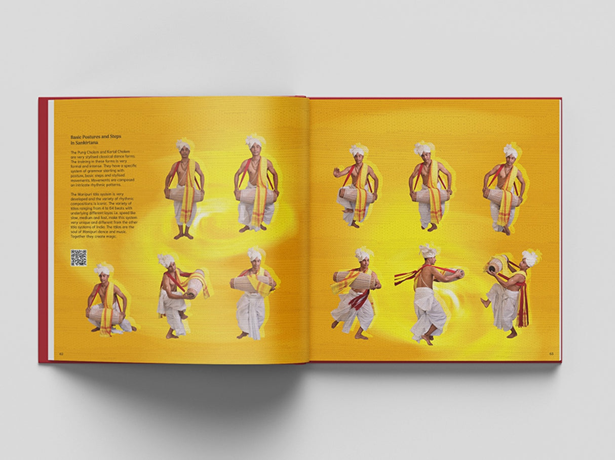 Khongkul Liba–Footsteps of a Legacy: A Guide to Manipuri Dance (English Version) - Retail Maharaj