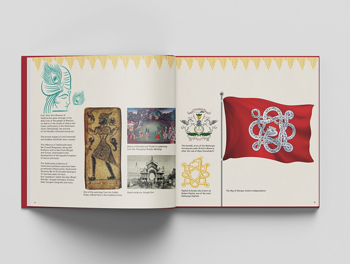 Khongkul Liba–Footsteps of a Legacy: A Guide to Manipuri Dance (English Version) - Retail Maharaj