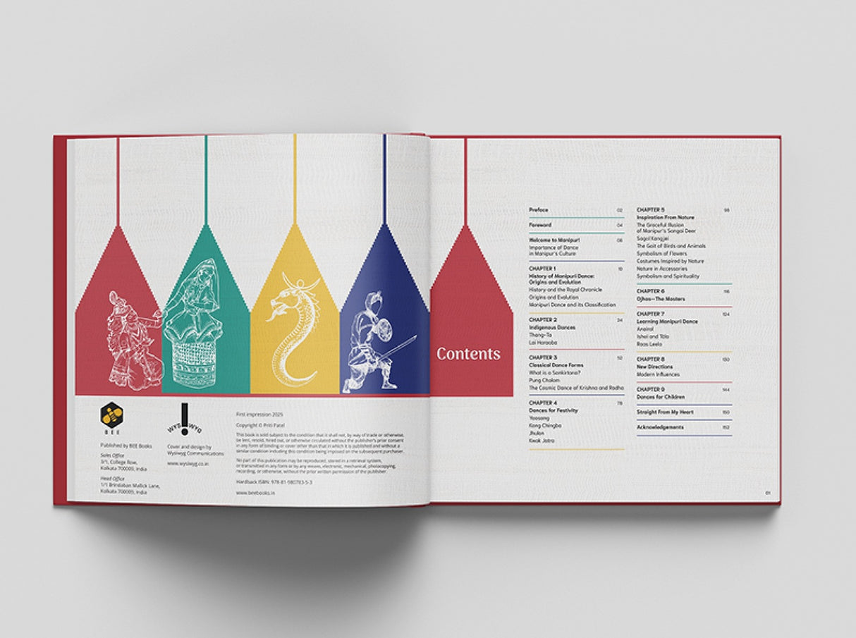 Khongkul Liba–Footsteps of a Legacy: A Guide to Manipuri Dance (English Version) - Retail Maharaj