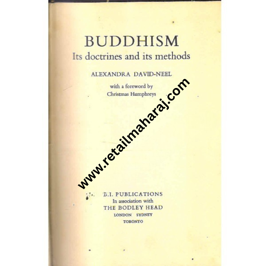 Buddhism its doctrines and its methods - Retail Maharaj