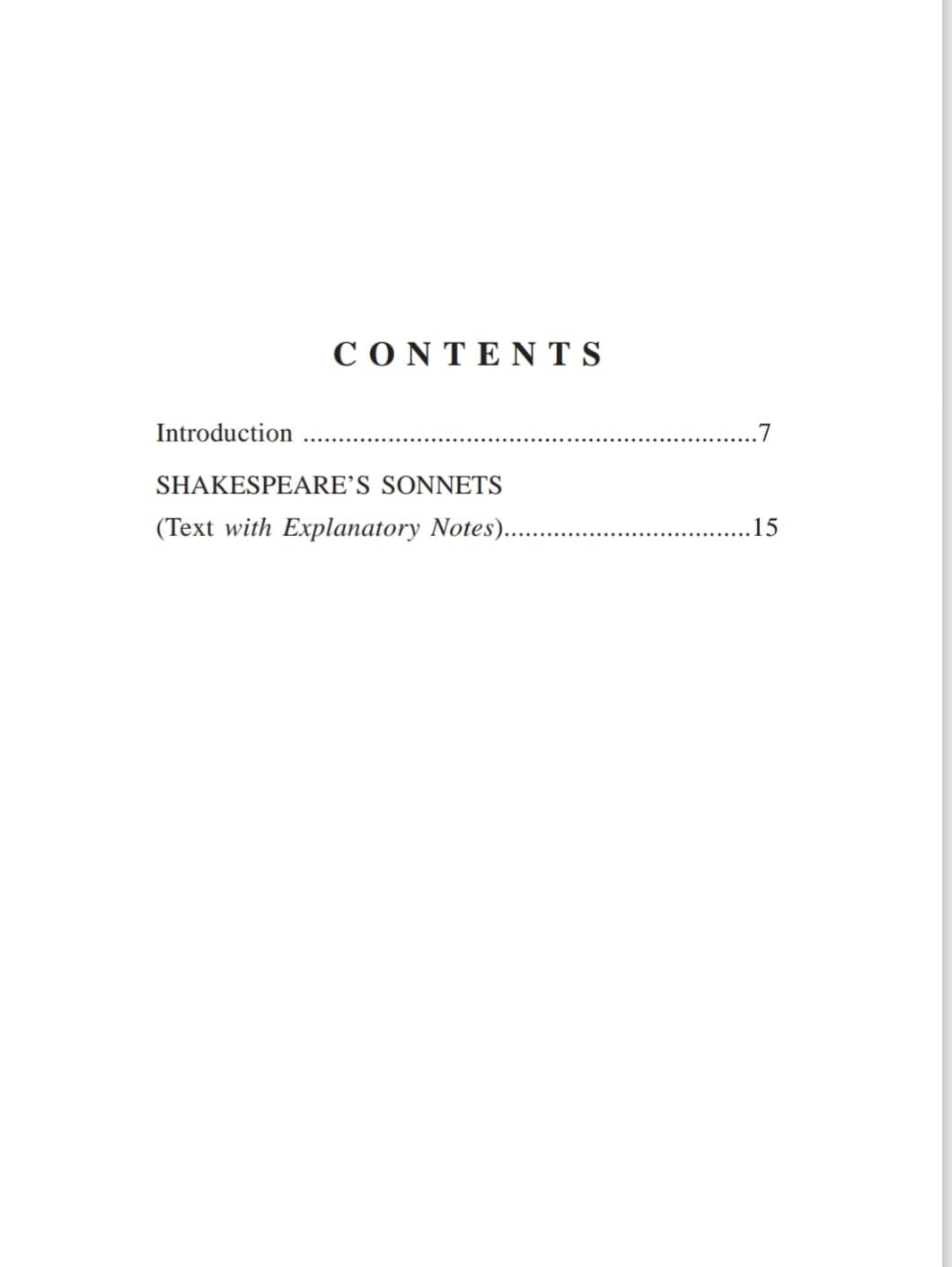 Shakespear's SONNETS (English Version) - Retail Maharaj