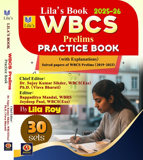 WBCS Prelims Practice Book 2025-26 (English Version)