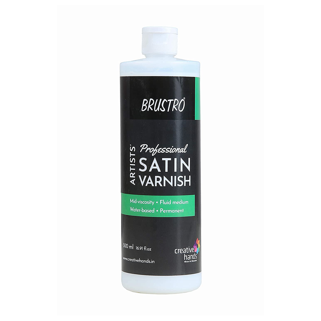 Brustro Artists Professional Satin Varnish 500m