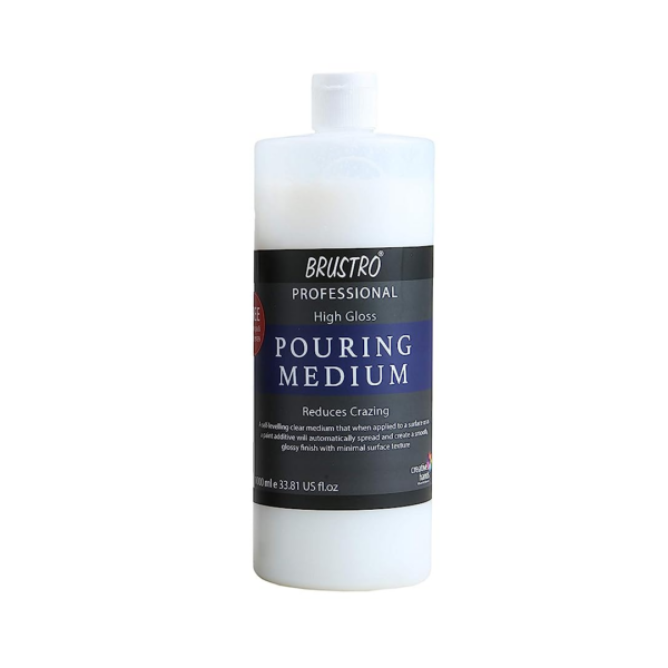 Brustro Acrylic Pouring Medium for Fluid Art and High Gloss Pours