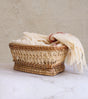 Cane Woven Triangular Basket | Handcrafted Natural Cane Storage & Decor - Retail Maharaj