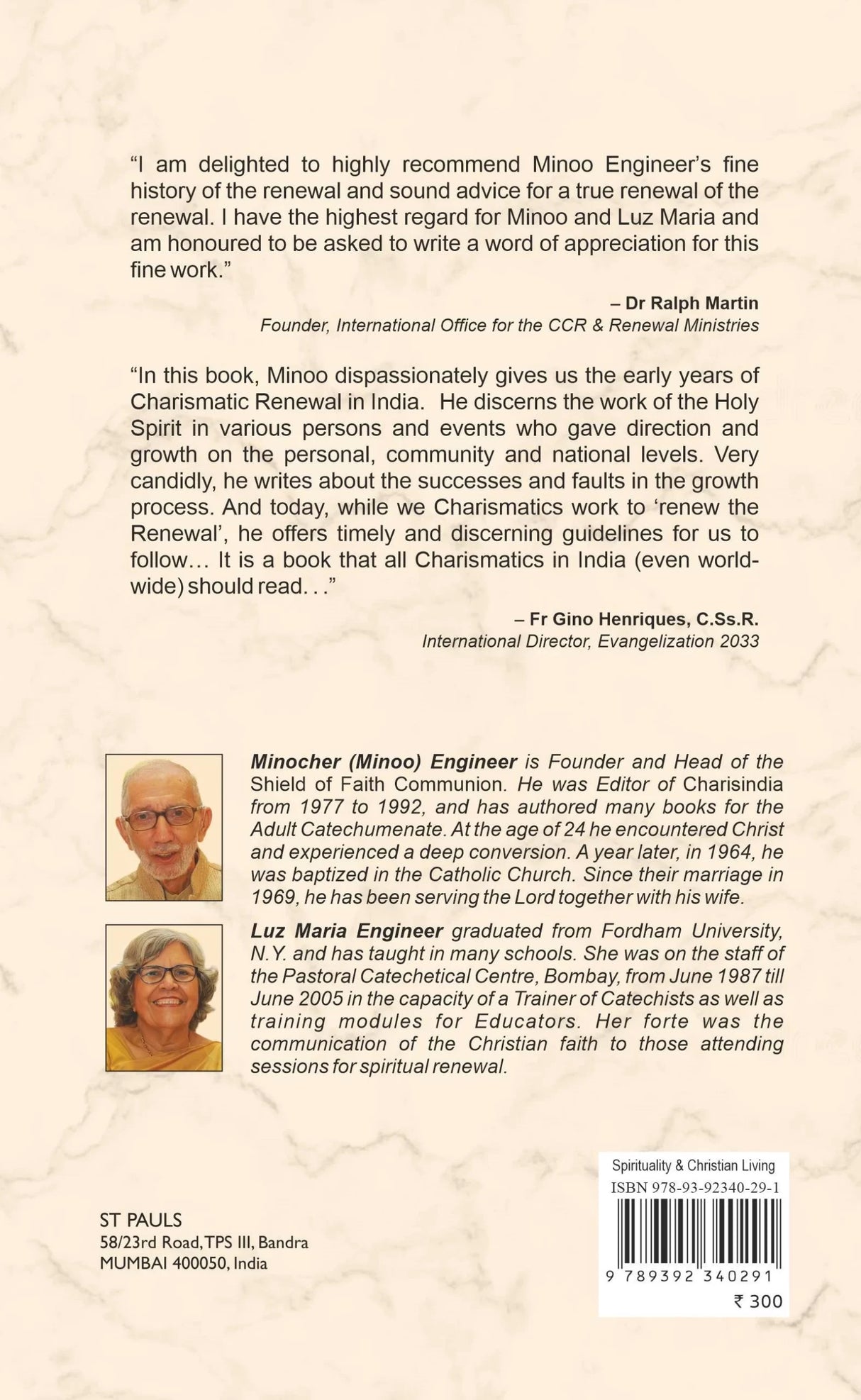 Catholic Charismatic Renewal in India: Listening to the “Still Small Voice of God”, through the Early Years - Retail Maharaj