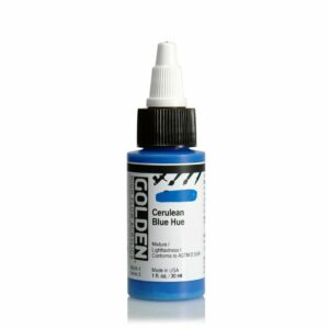 Golden High Flow Acrylic Paint 30ml Professional Fluid Acrylic for Artists