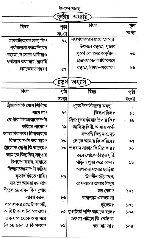 Updesha Sangraha (Bengali) - Retail Maharaj