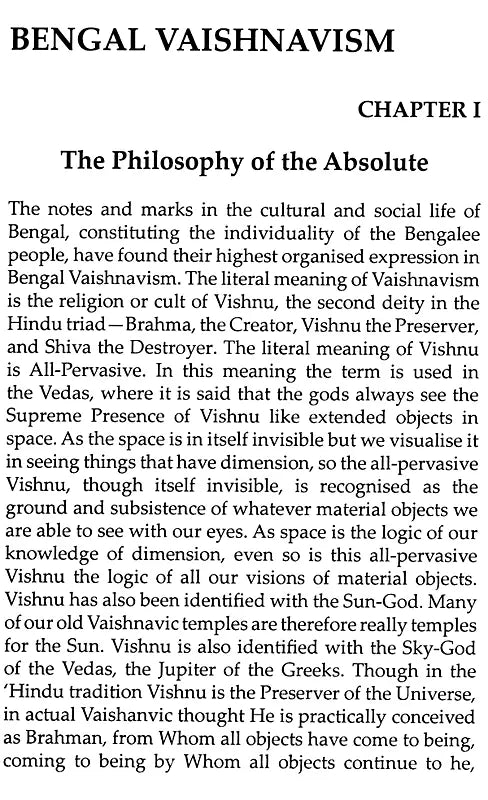 Bengal Vaishnavism (English) - Retail Maharaj