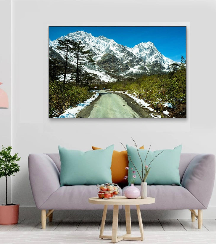 “Whispers of Yumthang – North Sikkim Landscape Frame” by Debarshi Guha Roy - Retail Maharaj