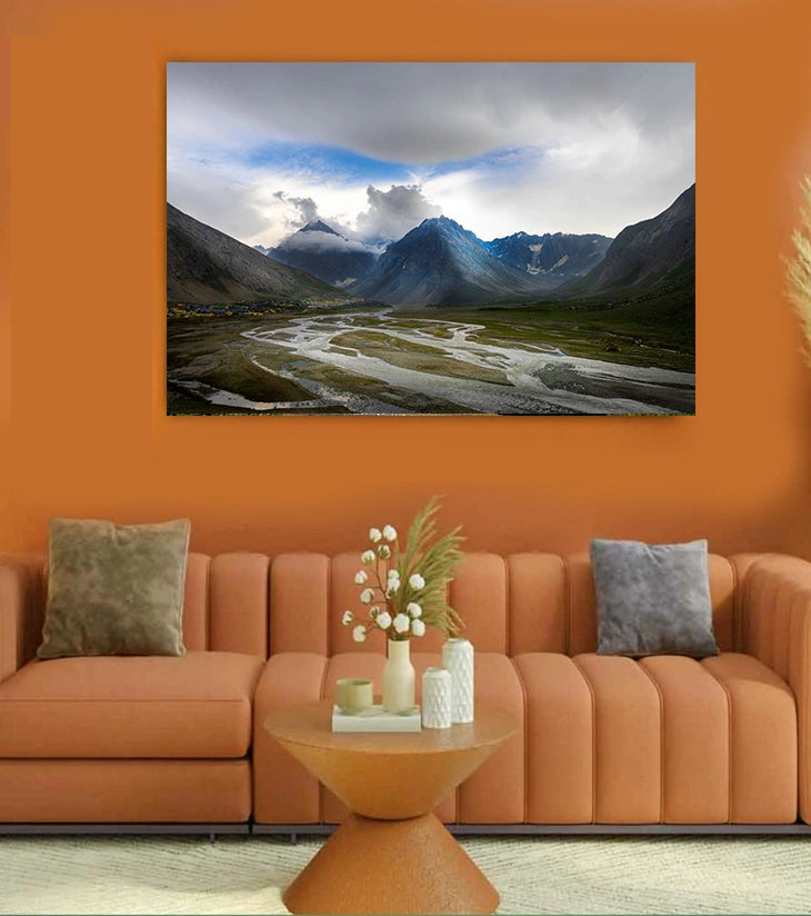 “Veins of the Valley – Panchatarini, Amarnath Route” by Debarshi Guha Roy - Retail Maharaj