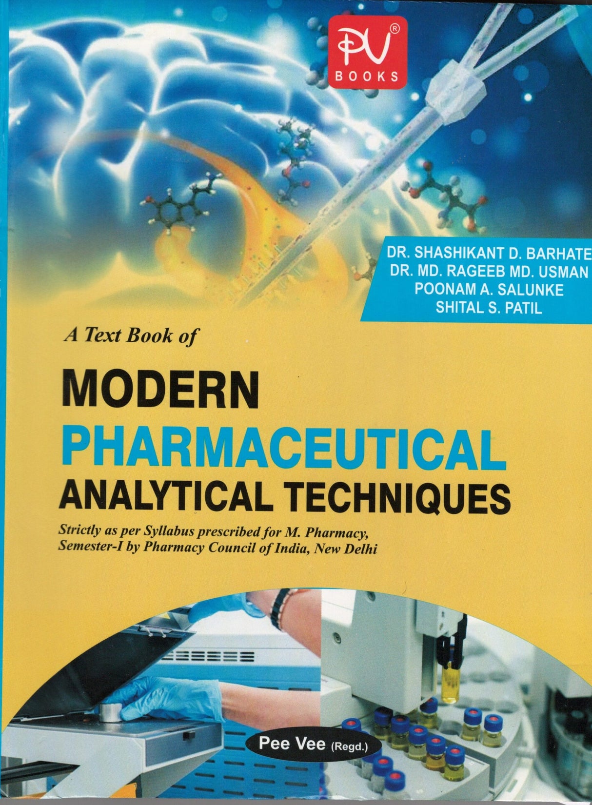 MODERN PHARMA ANALYTICAL TECHNIQUES (SEM I) M.PHARM - Retail Maharaj
