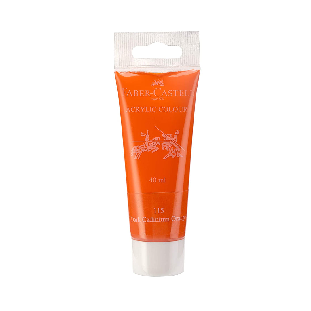 Faber Castell Artist Acrylic Colour Paint 40ml Tube High Pigment Finish