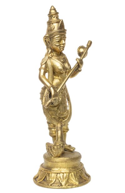 Dokra Table Top Saraswati – Ajanta - Retail Maharaj