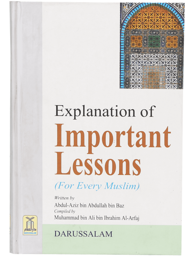 Explanation of Important Lessons (for Every Muslim) - Retail Maharaj